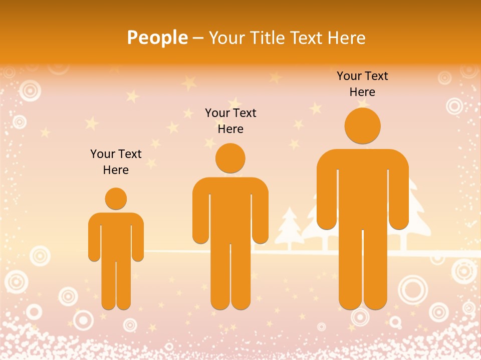 Landscape Symbol Art PowerPoint Template