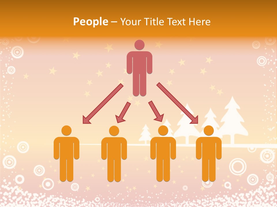 Landscape Symbol Art PowerPoint Template