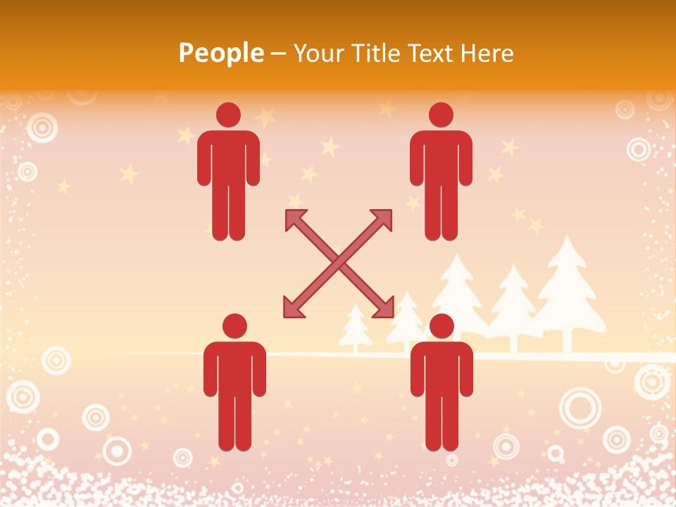 Landscape Symbol Art PowerPoint Template