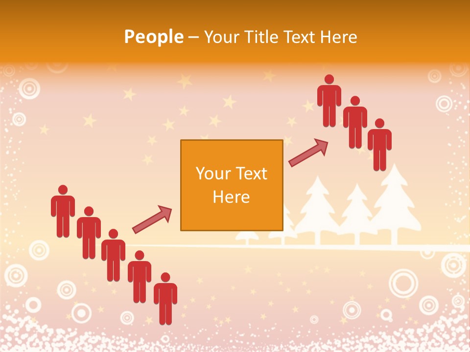 Landscape Symbol Art PowerPoint Template