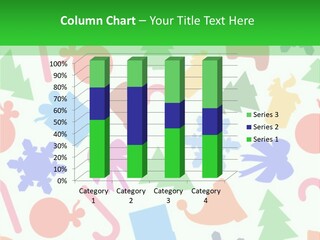 Scrapbook Bow Symbol PowerPoint Template