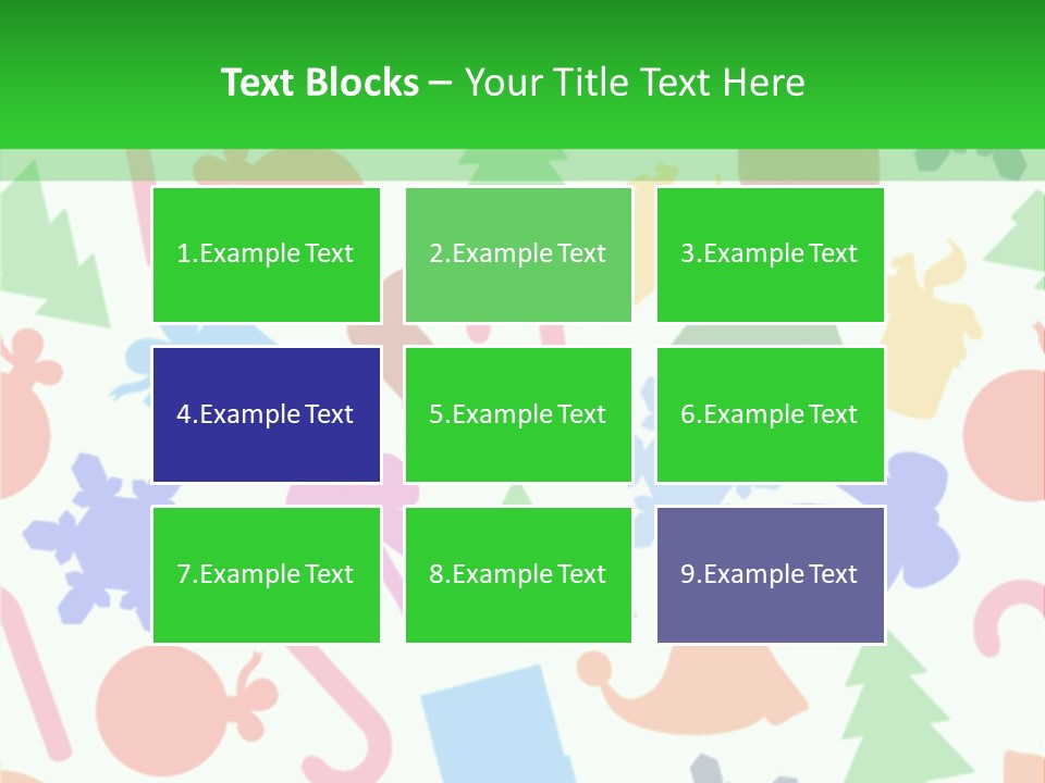 Scrapbook Bow Symbol PowerPoint Template