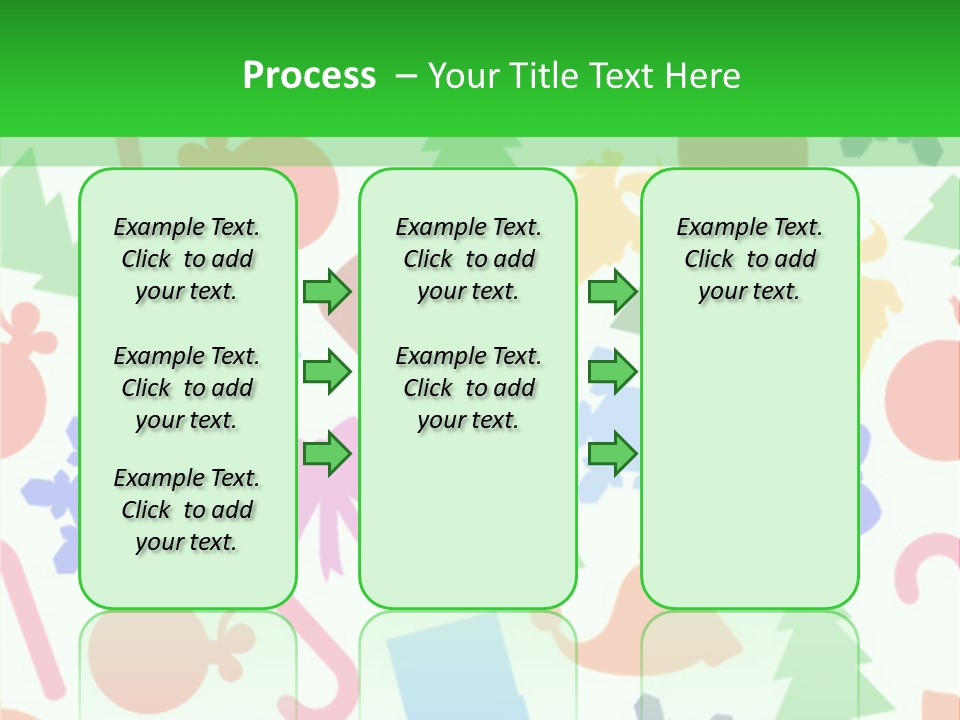 Scrapbook Bow Symbol PowerPoint Template