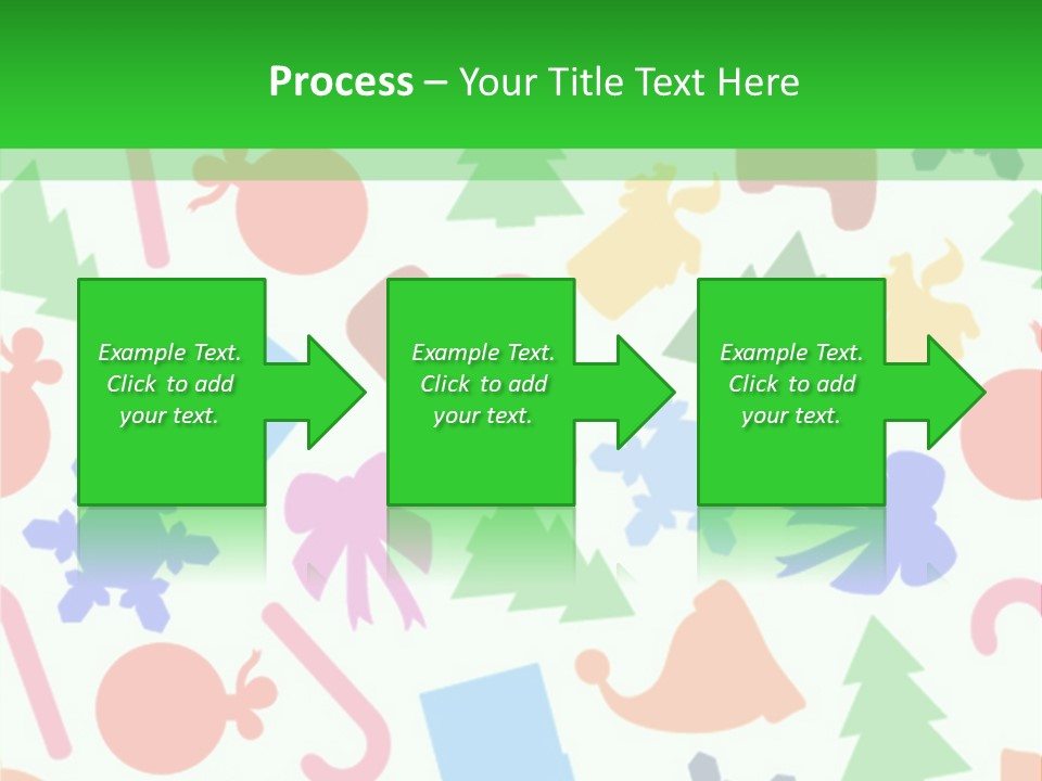 Scrapbook Bow Symbol PowerPoint Template