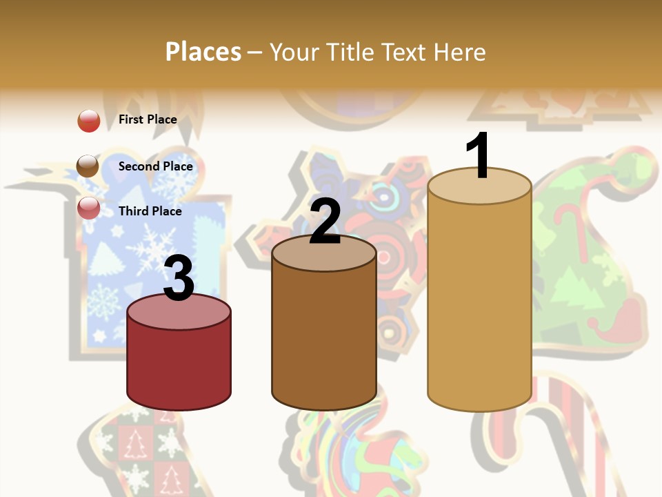 Ball Gift Xmas PowerPoint Template