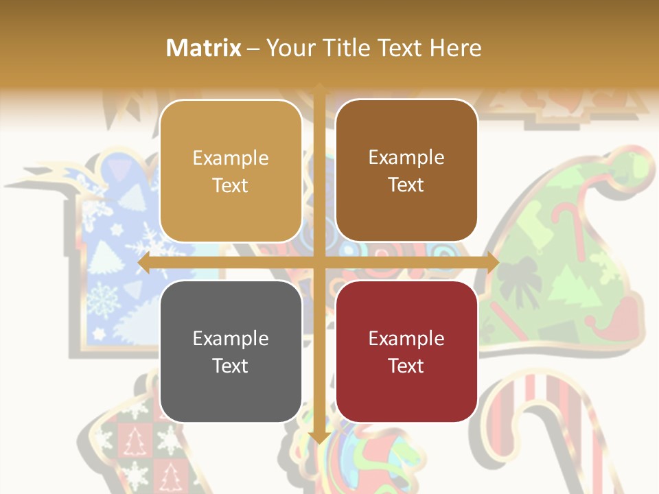 Ball Gift Xmas PowerPoint Template