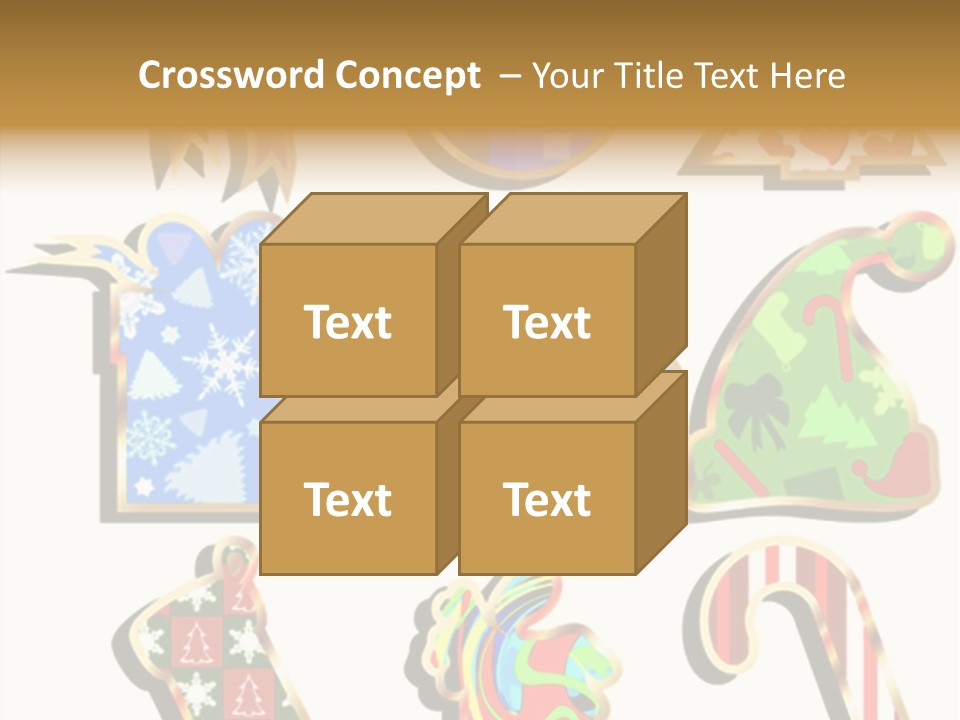 Ball Gift Xmas PowerPoint Template