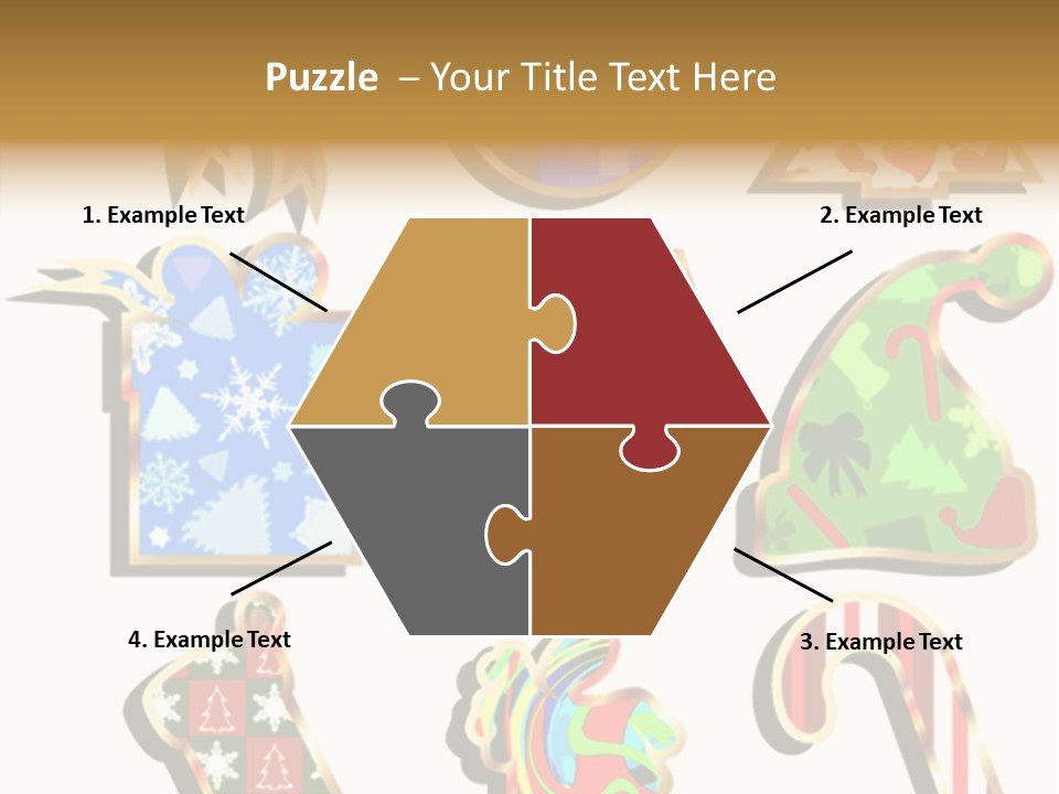 Ball Gift Xmas PowerPoint Template