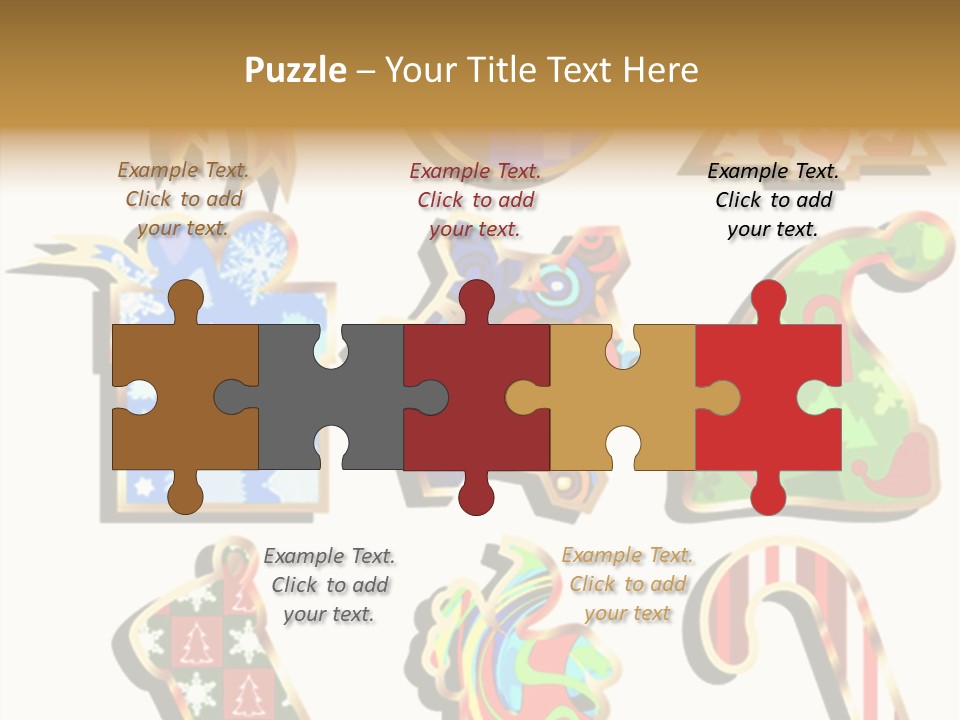 Ball Gift Xmas PowerPoint Template