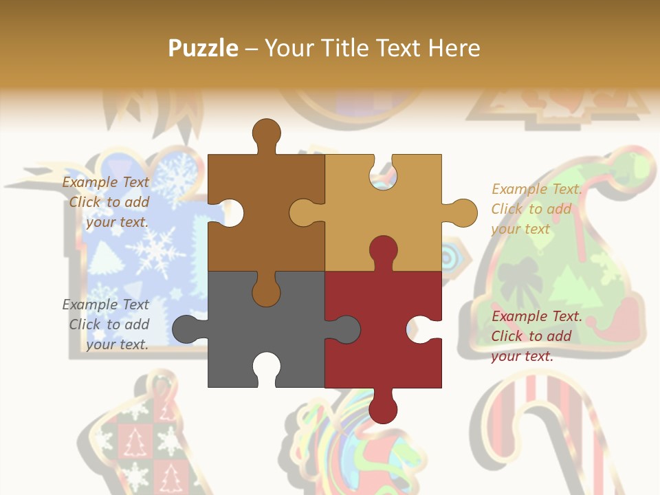 Ball Gift Xmas PowerPoint Template