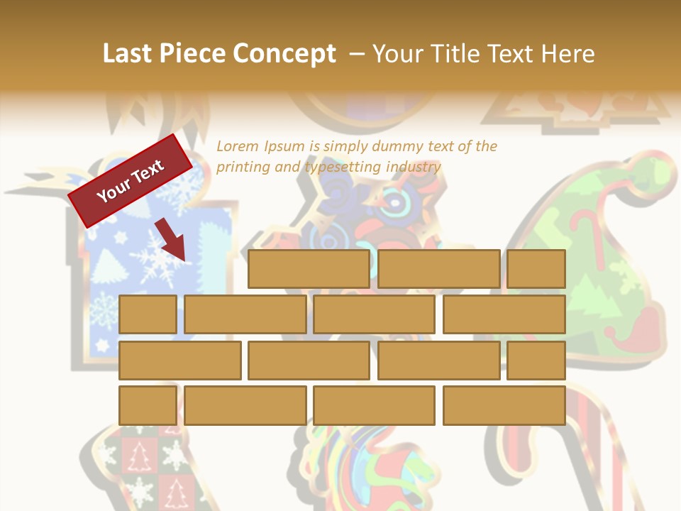 Ball Gift Xmas PowerPoint Template