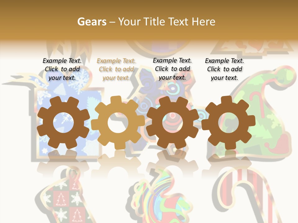 Ball Gift Xmas PowerPoint Template