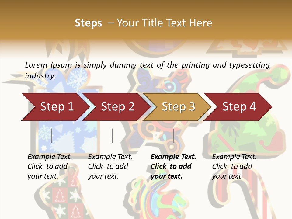 Ball Gift Xmas PowerPoint Template