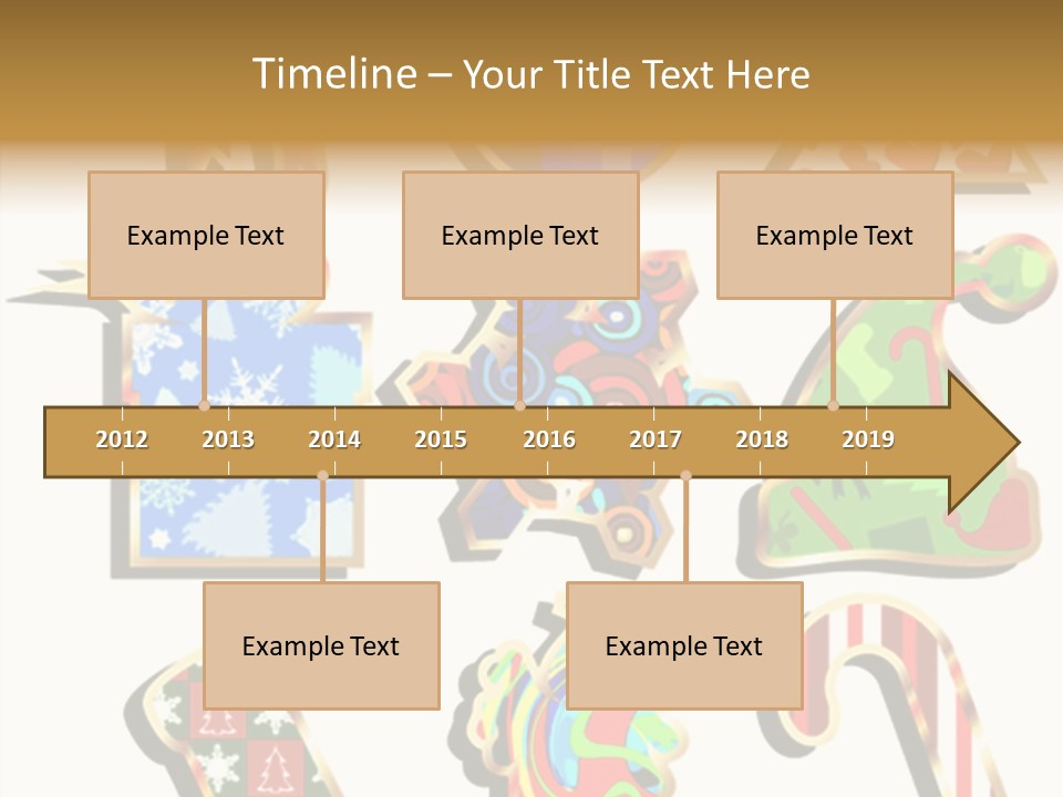 Ball Gift Xmas PowerPoint Template