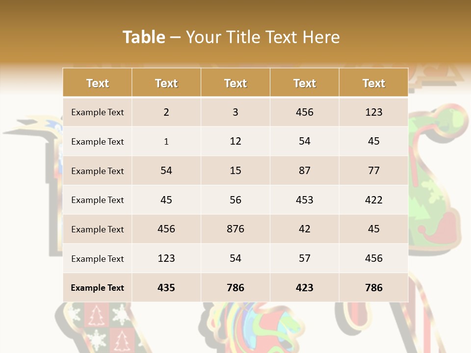 Ball Gift Xmas PowerPoint Template