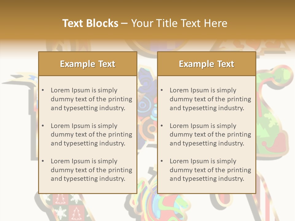 Ball Gift Xmas PowerPoint Template