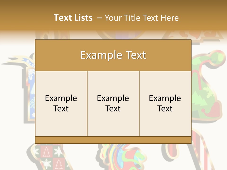 Ball Gift Xmas PowerPoint Template