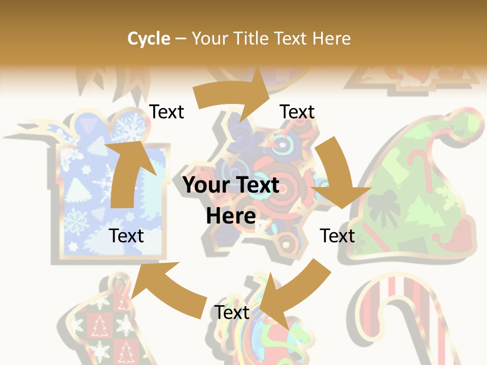 Ball Gift Xmas PowerPoint Template