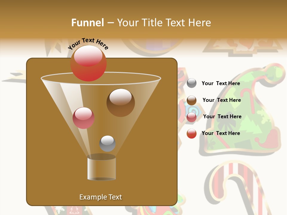 Ball Gift Xmas PowerPoint Template