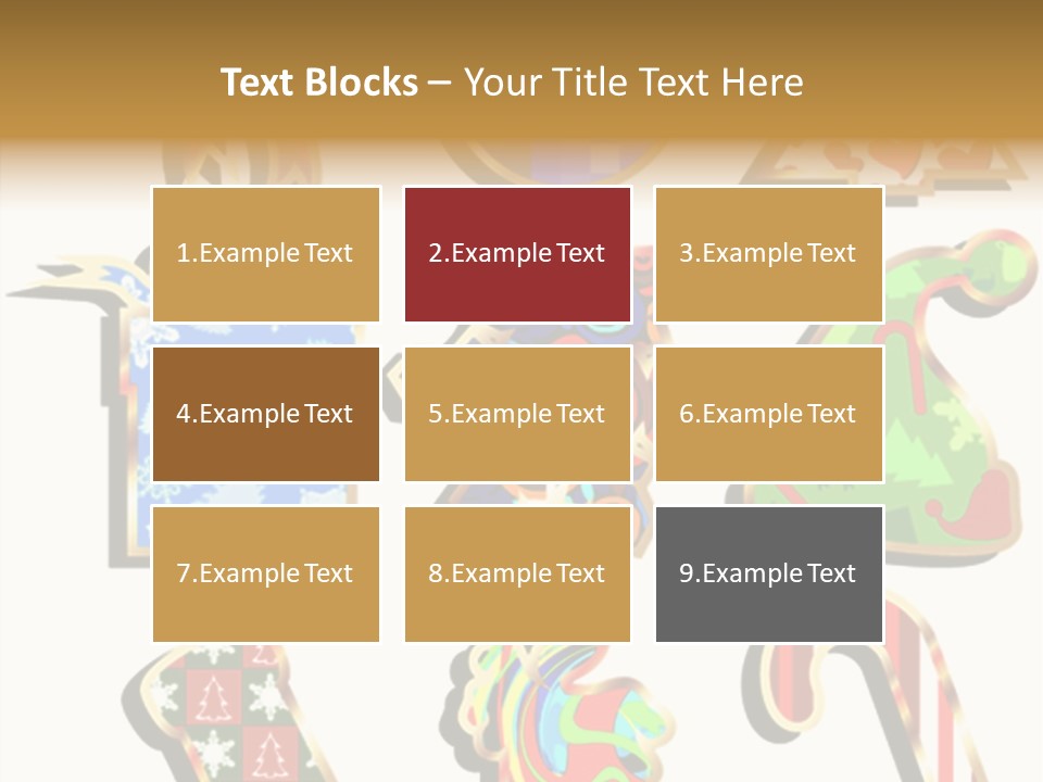 Ball Gift Xmas PowerPoint Template