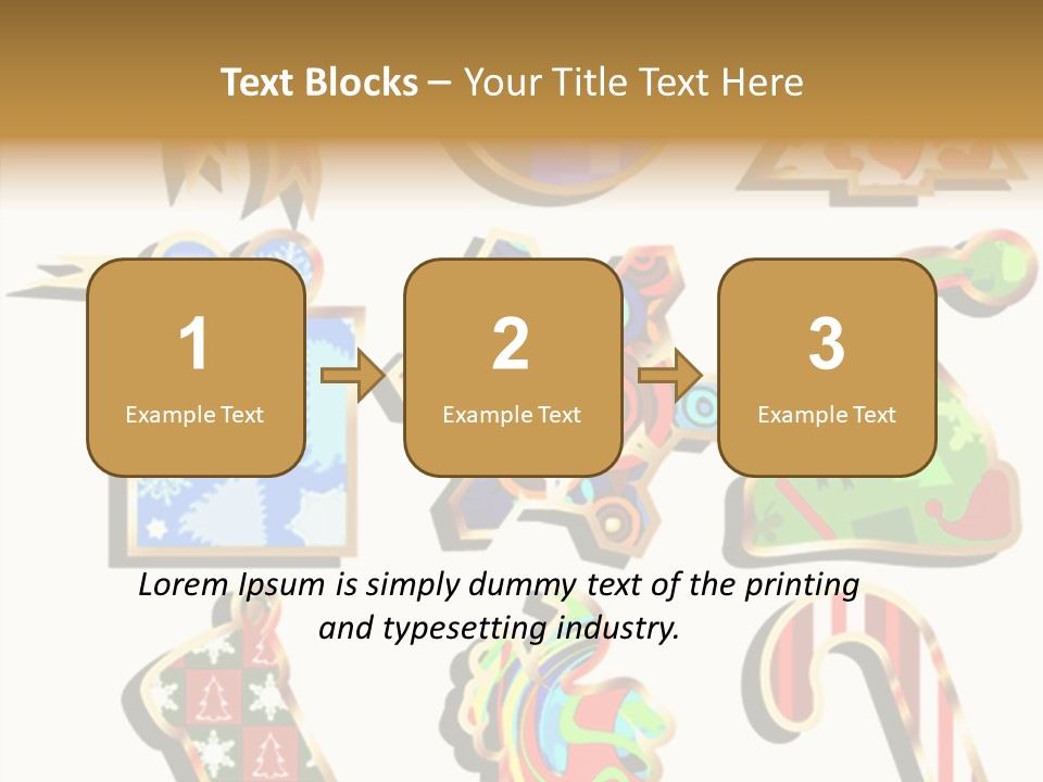 Ball Gift Xmas PowerPoint Template