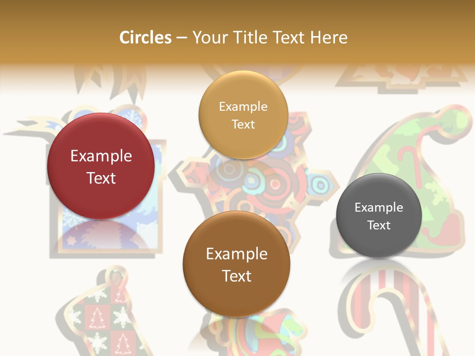 Ball Gift Xmas PowerPoint Template