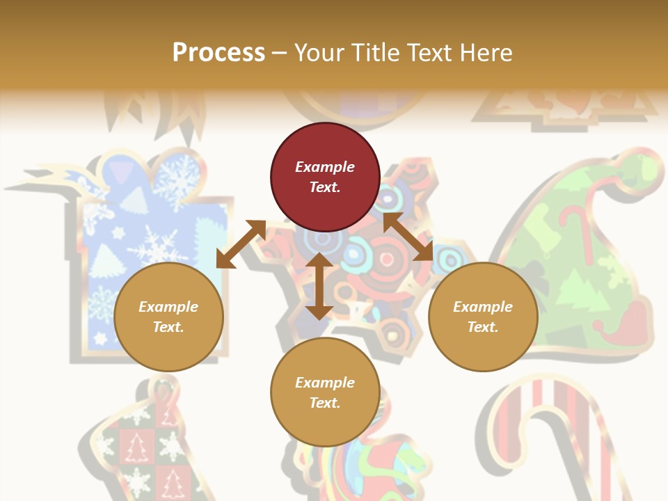 Ball Gift Xmas PowerPoint Template