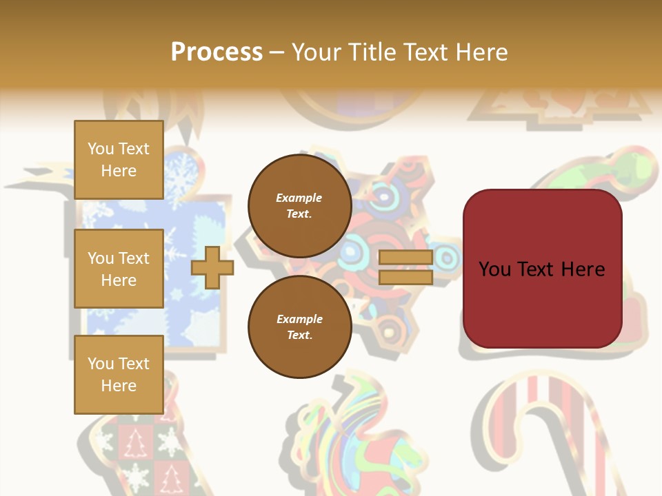 Ball Gift Xmas PowerPoint Template