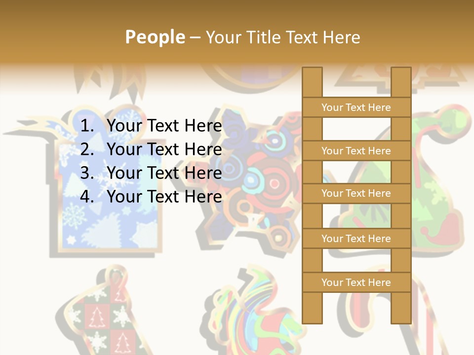 Ball Gift Xmas PowerPoint Template