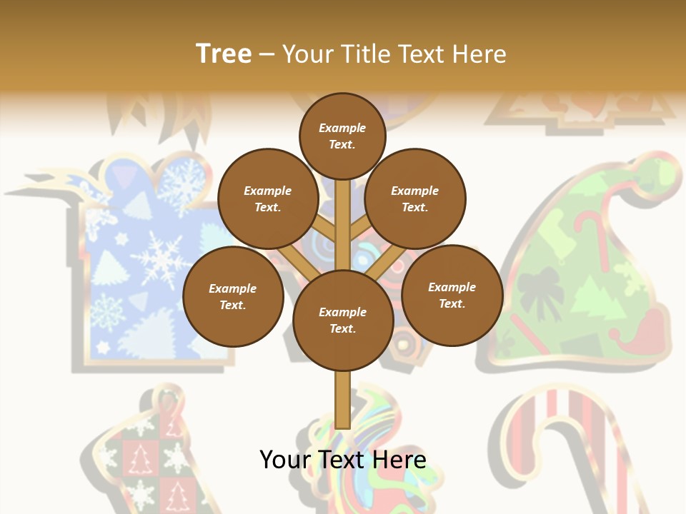 Ball Gift Xmas PowerPoint Template