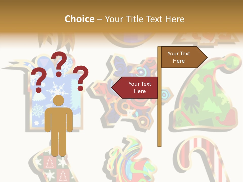 Ball Gift Xmas PowerPoint Template