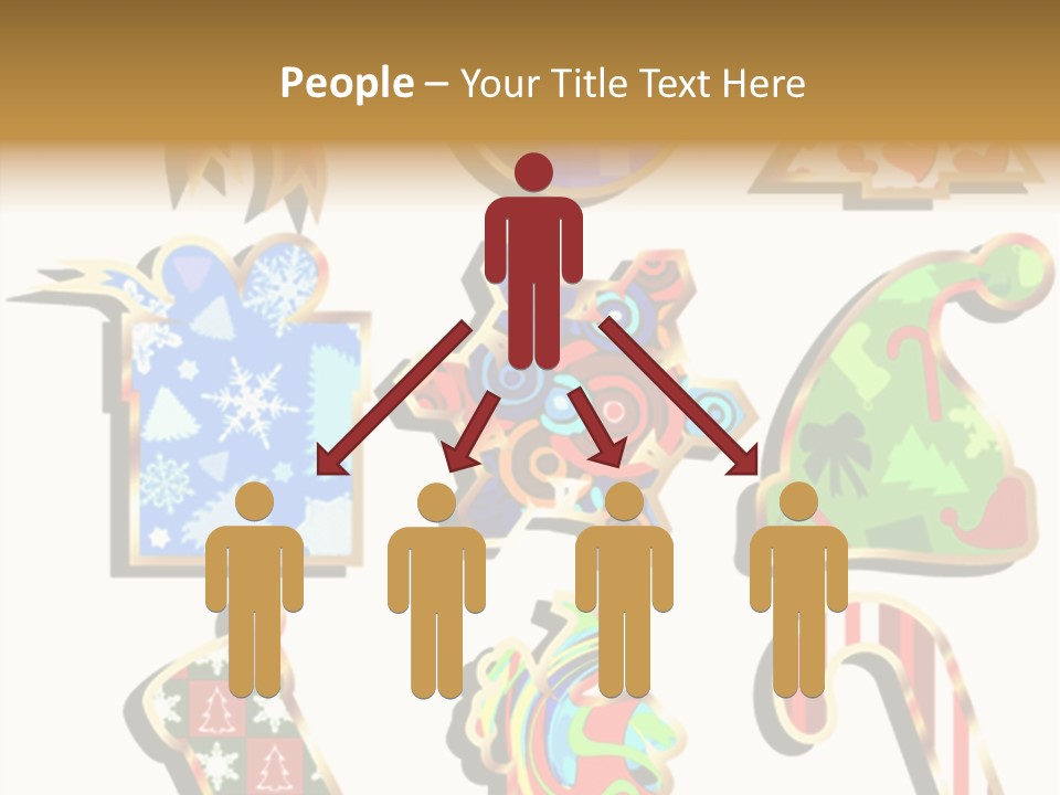 Ball Gift Xmas PowerPoint Template