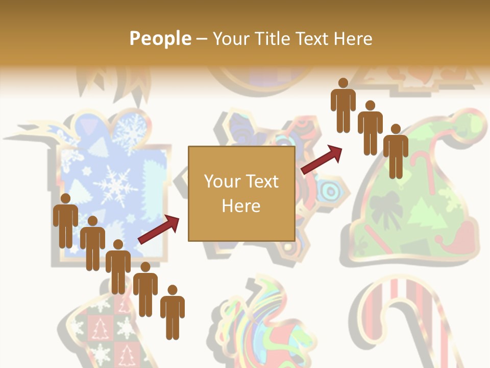 Ball Gift Xmas PowerPoint Template