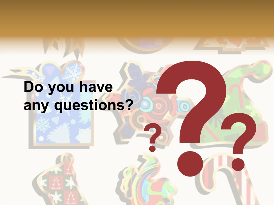 Ball Gift Xmas PowerPoint Template