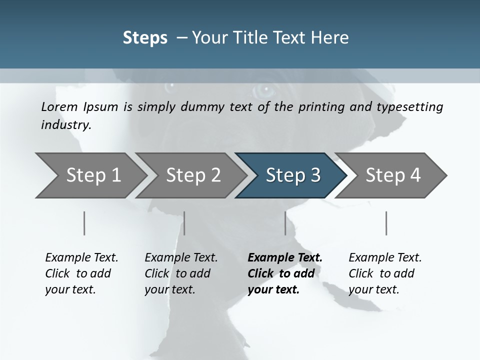 Fun Korsa Black PowerPoint Template