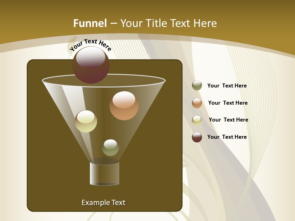 Green Floral Texture PowerPoint Template
