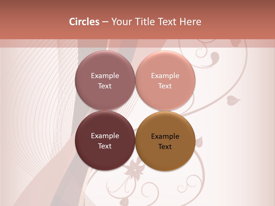 Illustration Lines Backdrop PowerPoint Template