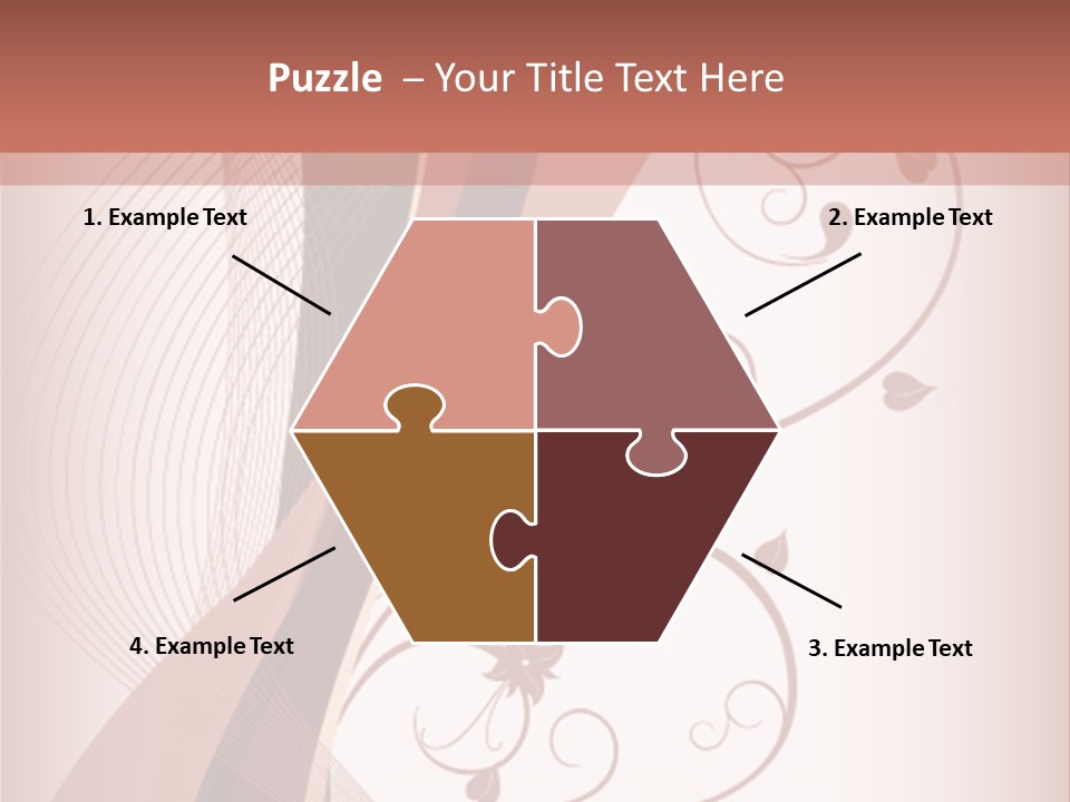 Illustration Lines Backdrop PowerPoint Template