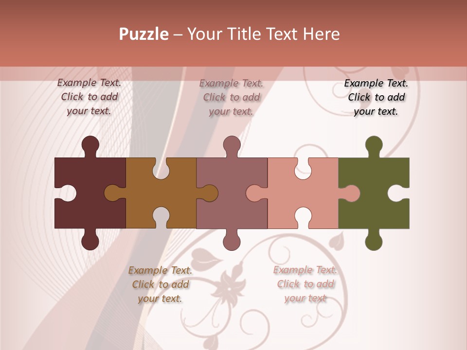 Illustration Lines Backdrop PowerPoint Template