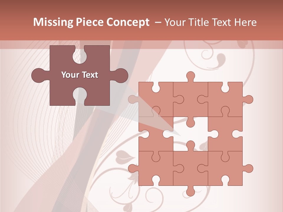 Illustration Lines Backdrop PowerPoint Template