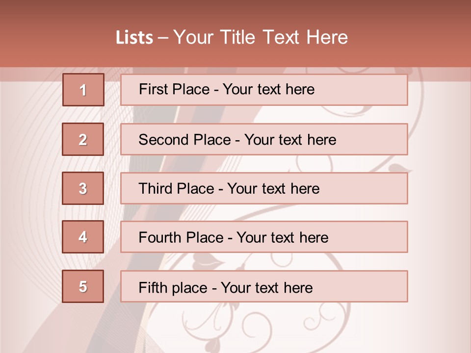 Illustration Lines Backdrop PowerPoint Template