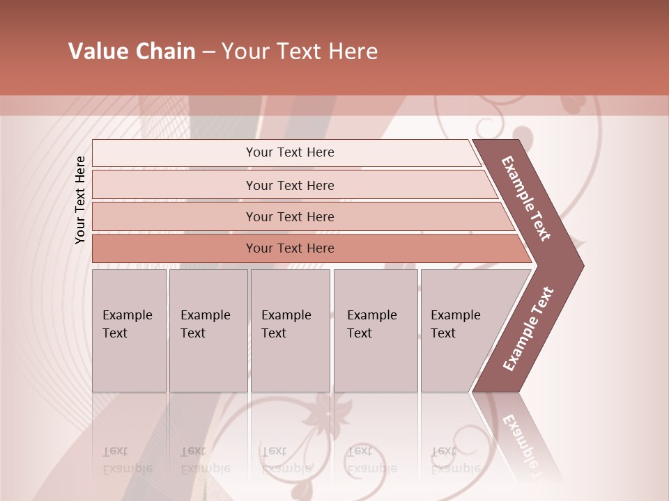 Illustration Lines Backdrop PowerPoint Template