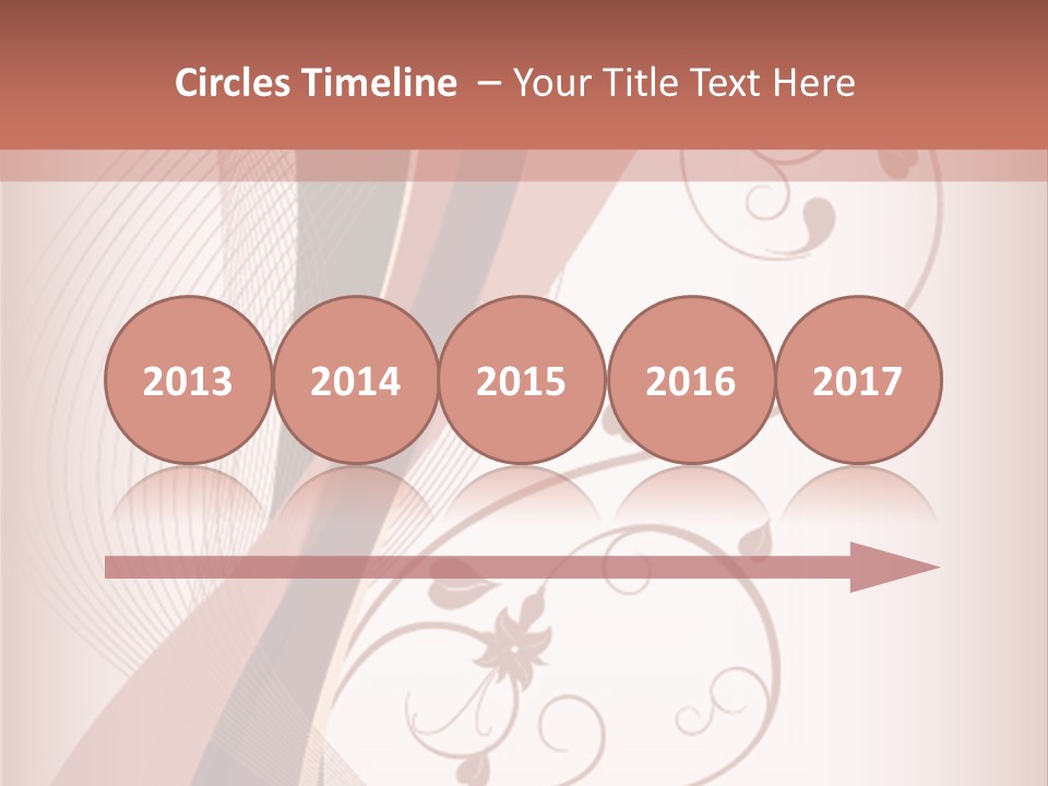 Illustration Lines Backdrop PowerPoint Template