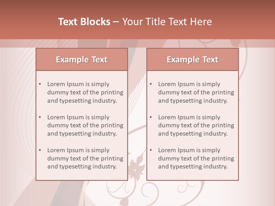 Illustration Lines Backdrop PowerPoint Template