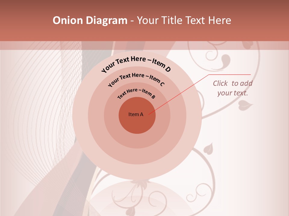 Illustration Lines Backdrop PowerPoint Template