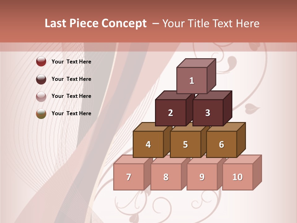 Illustration Lines Backdrop PowerPoint Template