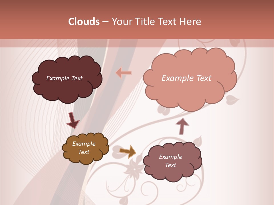 Illustration Lines Backdrop PowerPoint Template
