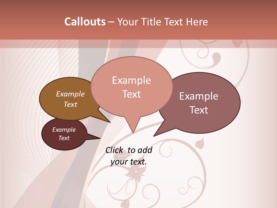 Illustration Lines Backdrop PowerPoint Template