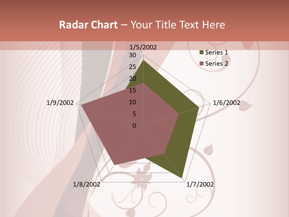 Illustration Lines Backdrop PowerPoint Template