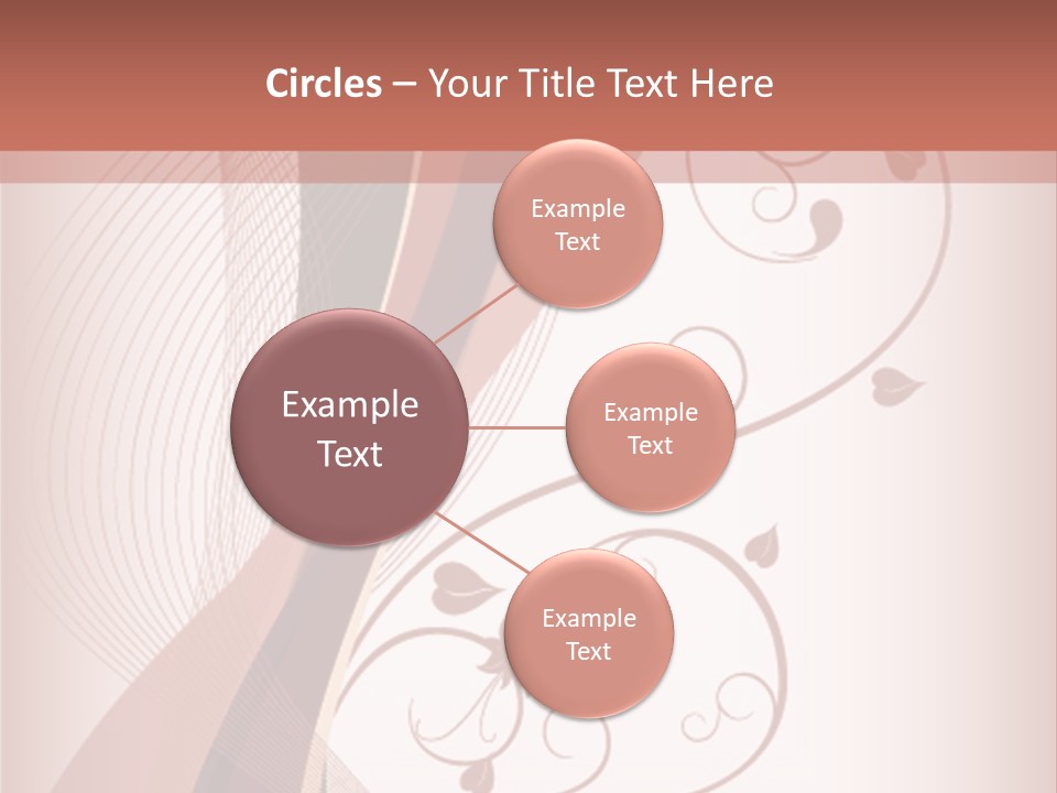 Illustration Lines Backdrop PowerPoint Template